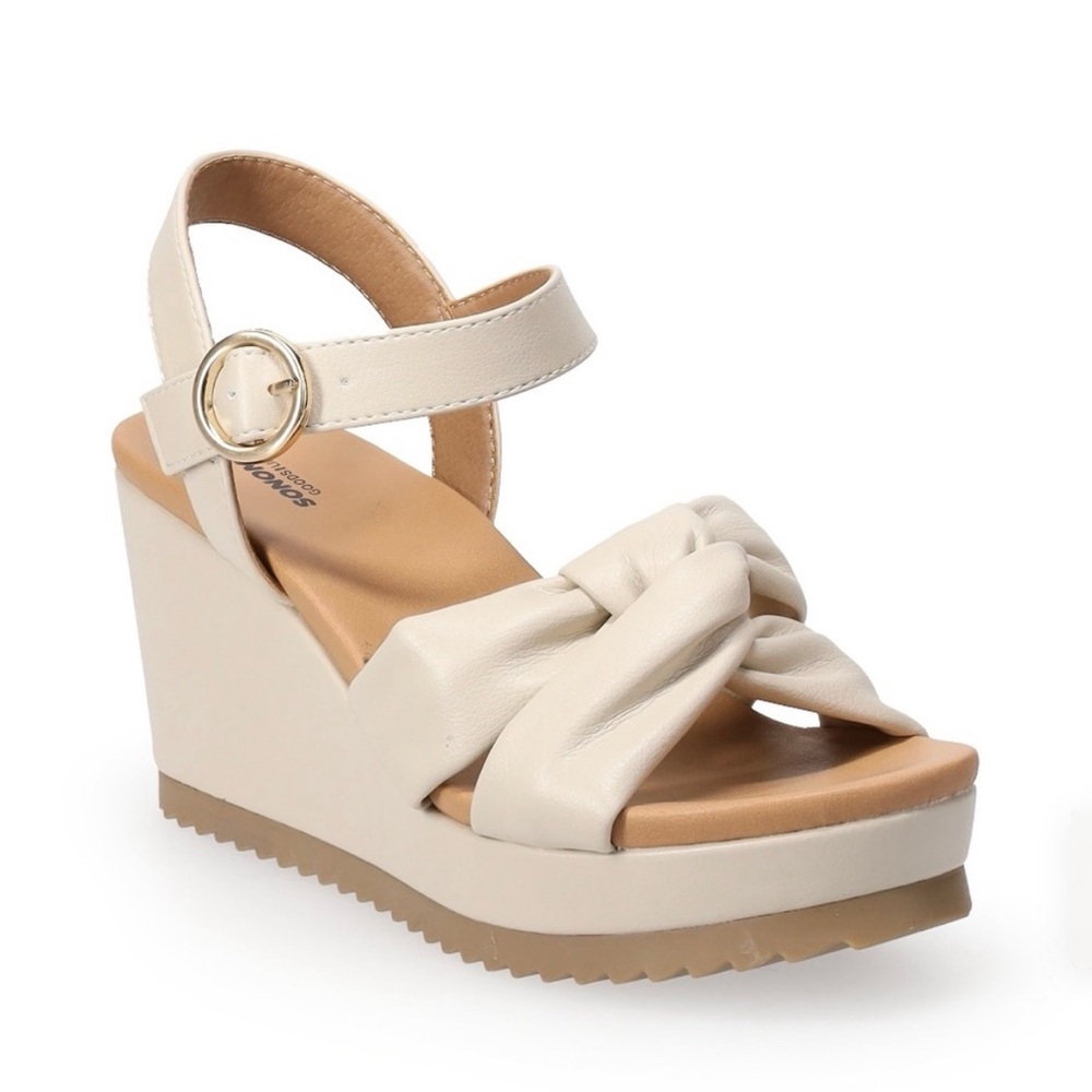 NIB Sonoma Goods For Life Zahra Wedge Sandal Size 8